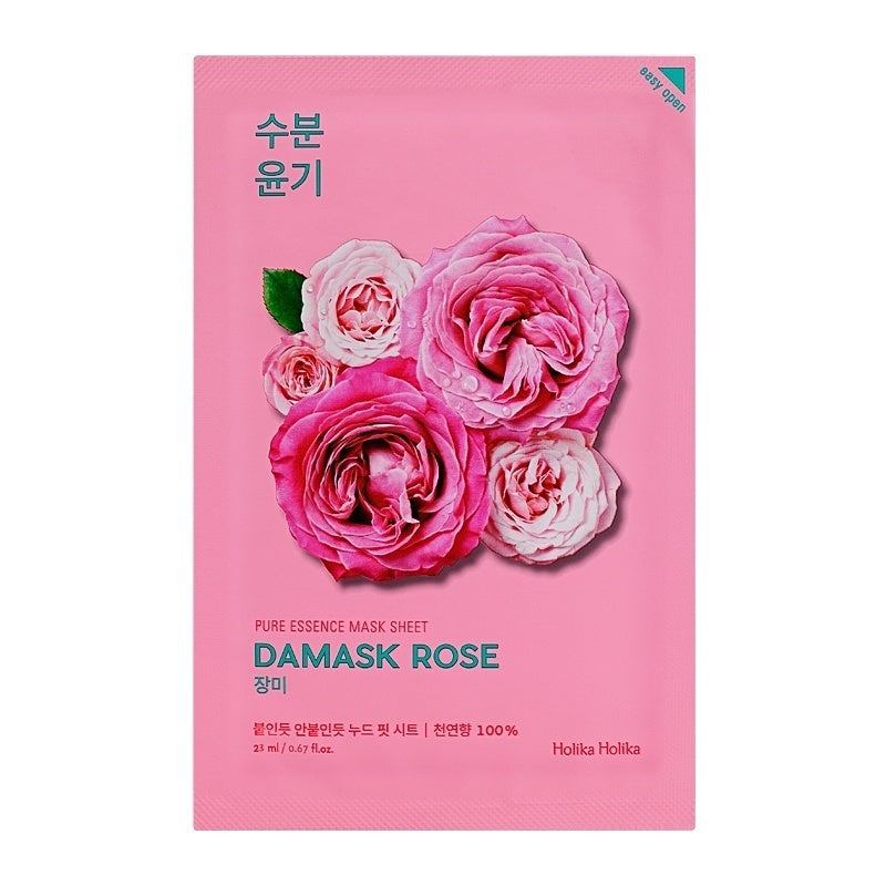 Holika Pure Essence Sheet Mask Damask Rose Tuchmaske