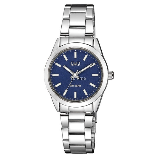 Q&Q Q82A-002PY Only Time Armbanduhr 30 mm