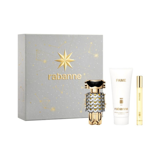 PACO RABANNE PACO RABANNE Set Fame Eau de Parfum 50 ml Body Lotion 50 ml Miniatur 10 ml Parfüm