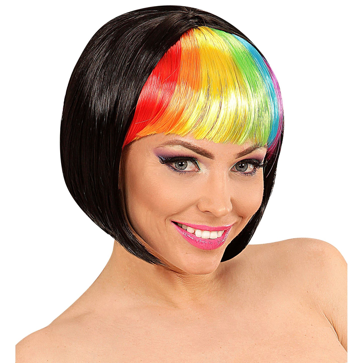 "RAVE PERÜCKE REGENBOGEN" in Box – Ansicht 4
