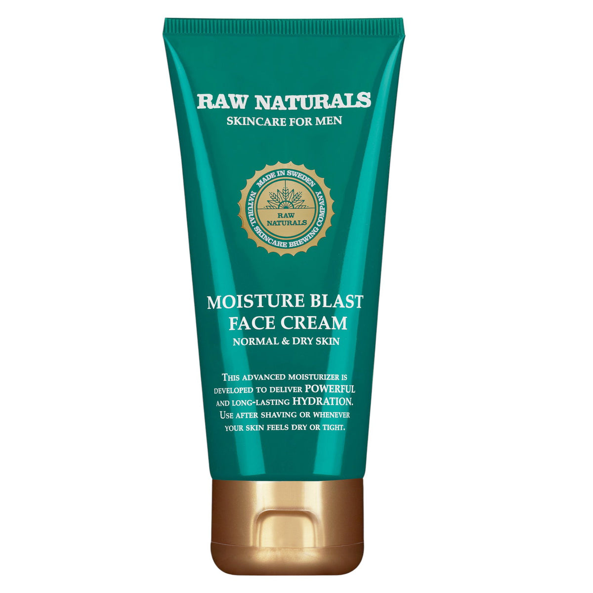 Raw Naturals, Moisture Blast, 100% vegan, Hydratation, Sahne, Für das Gesicht, 100 ml