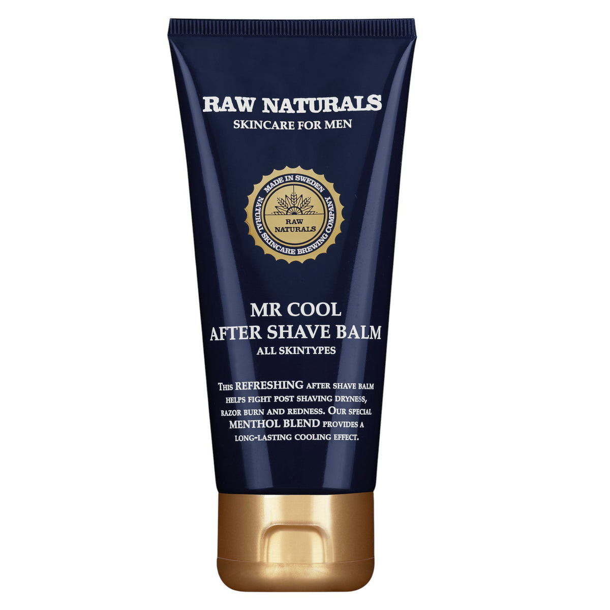 Raw Naturals, Mr.Cool, 100% vegan, Erfrischend, After-Shave Balsam, 100 ml