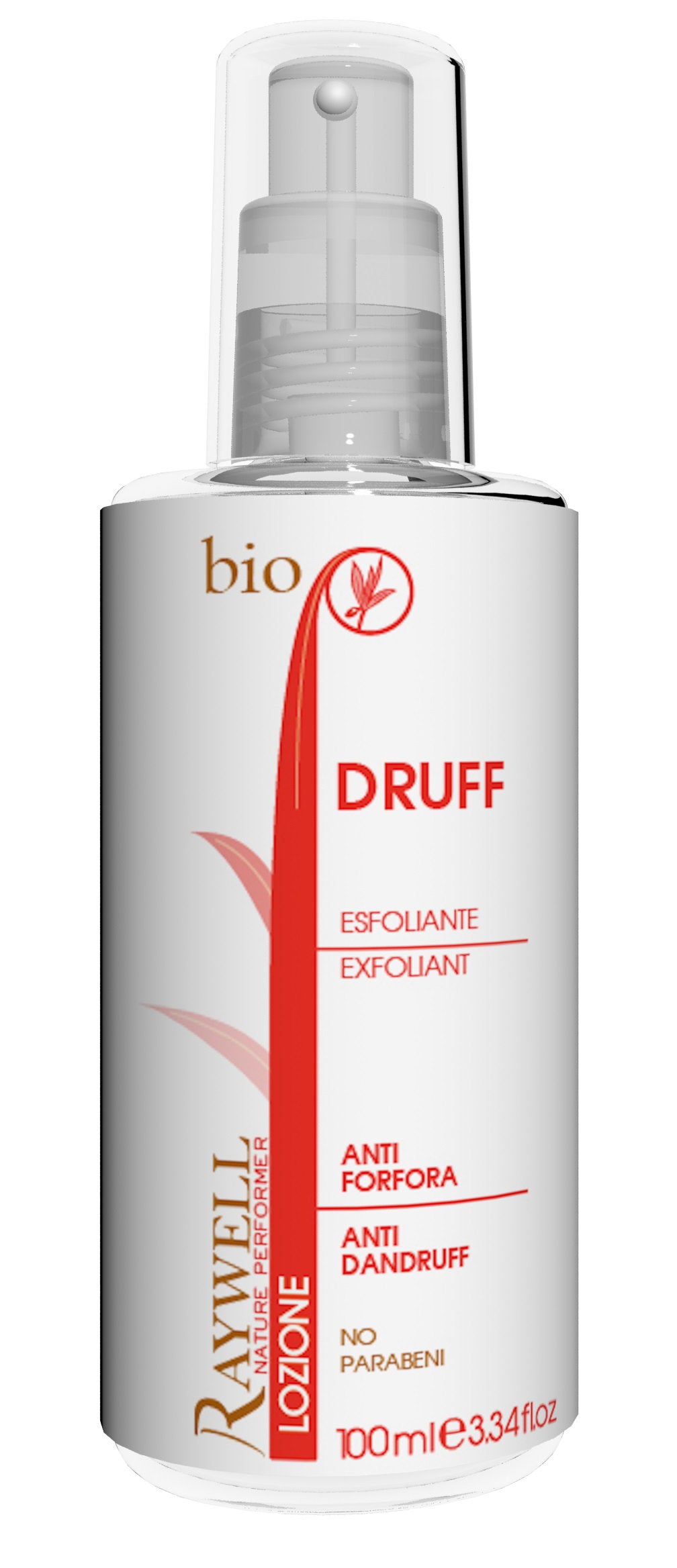 Raywell Raywell, Bio Nature, Haarlotion-Behandlung, Antischuppen, 100 ml Regular