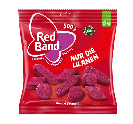 Red Band 'Nur die Lilanen' 500g Fruchtgummi mit Cassisgeschmack – Produktansicht