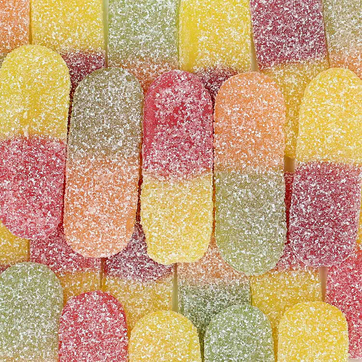 Red Band Briketts super sauer 200er 1200 g gezuckerte Fruchtgummi