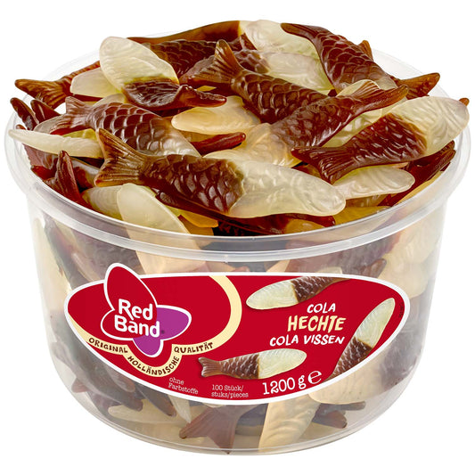 Red Band Cola Hechte 100er Fruchtgummi Cola-Geschmack ohne Farbstoffe – Produktansicht