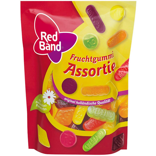 Red Band Fruchtgummi Assortie 200g bunte Fruchtgummis im Standbeutel