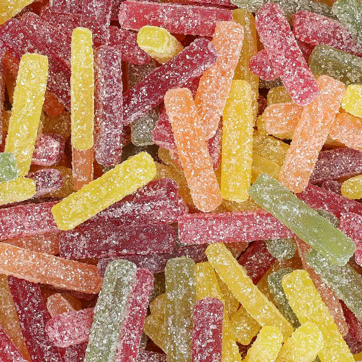 Red Band Gummi Stäbchen super sauer 500 Stück 1 kg Packung