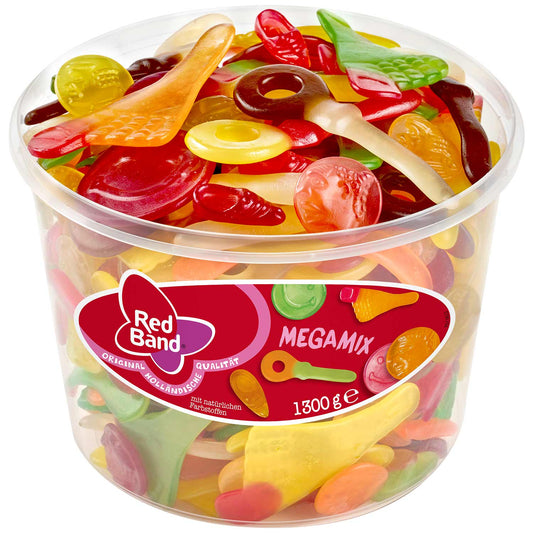 Red Band Mega Mix 1,3kg Fruchtgummimischung