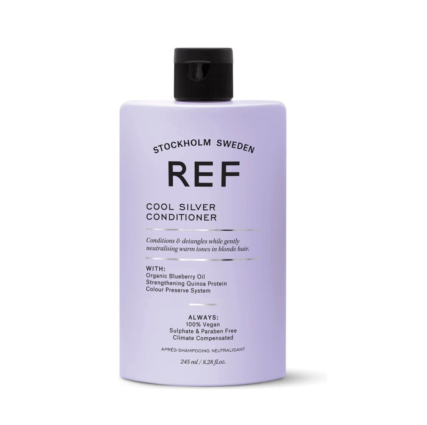Ref Stockholm Ref Stockholm, Cool Silver, Sulfatfrei, Haarspülung, Neutralisieren warmer Töne, 245 ml Regular