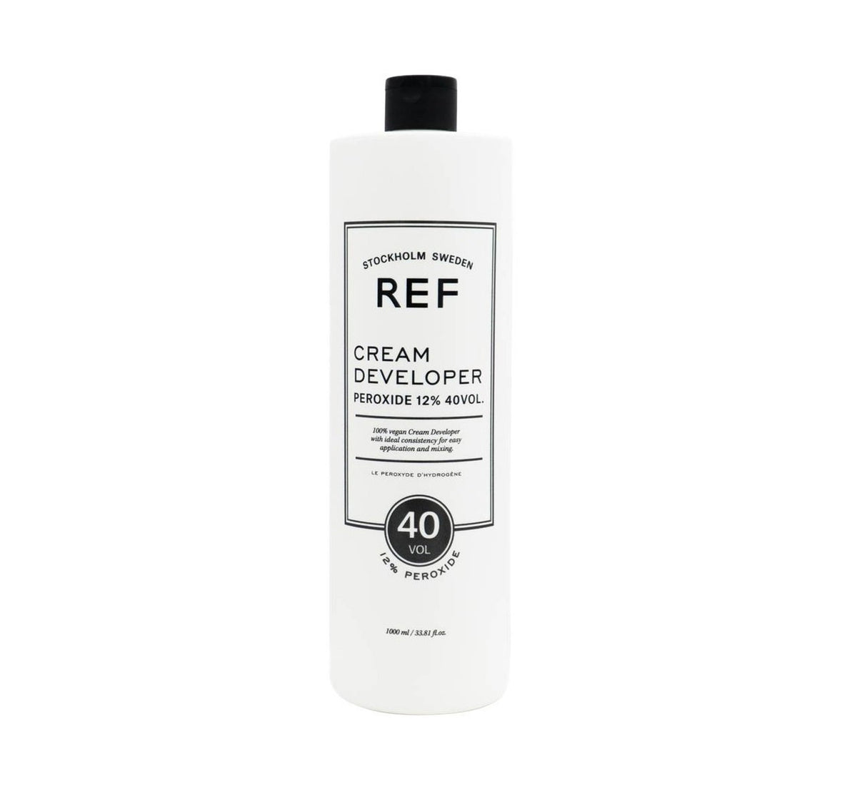 Ref Stockholm, Peroxides, Entwickler, Haaroxidationslotion, 12%, 40 vol.-%, 1000 ml