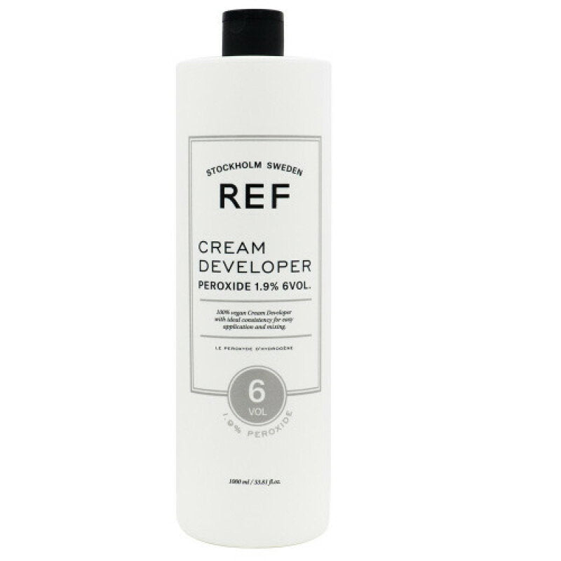 Ref Stockholm, Peroxides, Entwickler, Haaroxidationslotion, 1,9%, 6 bde., 1000 ml