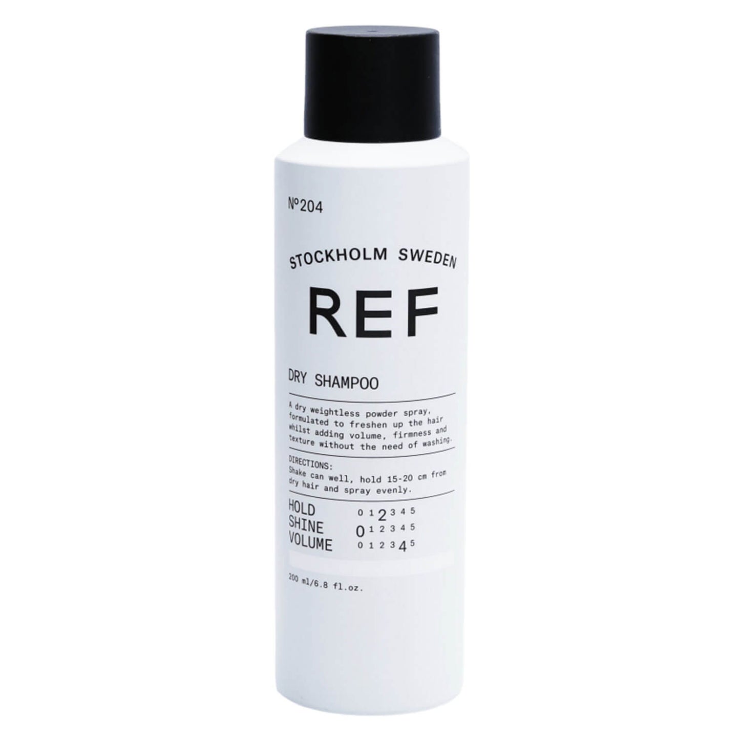 Ref Stockholm Ref Stockholm, Texture & Form No.204 Clear, Vegan, Trockenshampoo, Erfrischend, 200 ml Regular