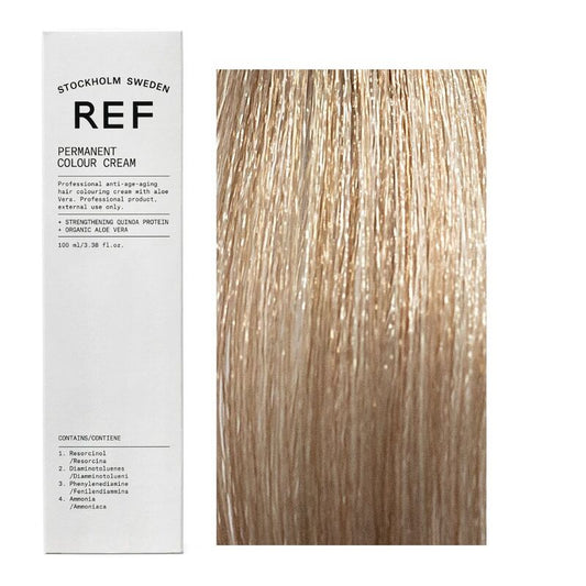 Ref Stockholm Ref Stockholm, Permanent Colour, Vegan, Permanente Haarfarbe, 10.21 Extra Light Pearl Ash Blonde, 100 ml Regula