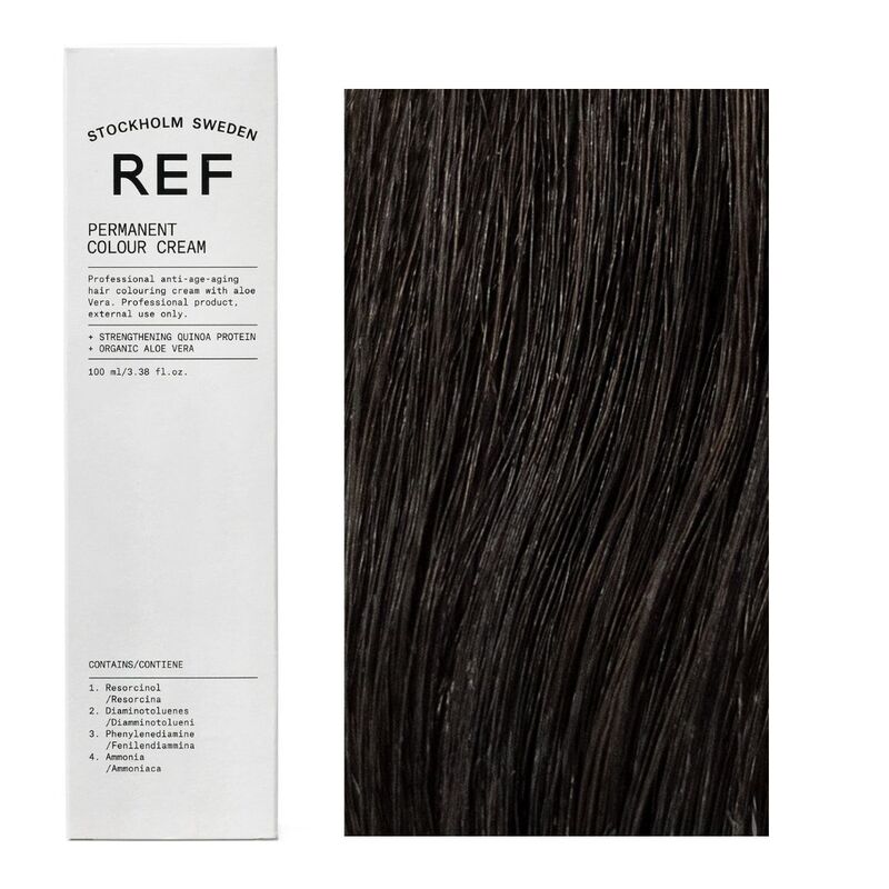 Ref Stockholm Ref Stockholm, Permanent Colour, Vegan, Permanente Haarfarbe, 3.0 Dark Brown, 100 ml Regular