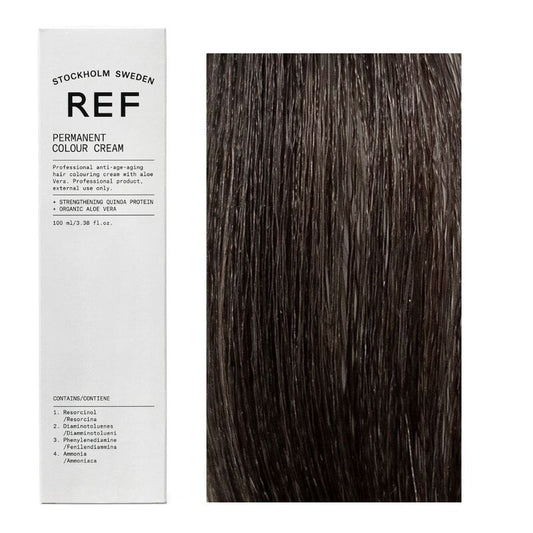 Ref Stockholm Ref Stockholm, Permanent Colour, Vegan, Permanente Haarfarbe, 4.0 Brown, 100 ml Regular