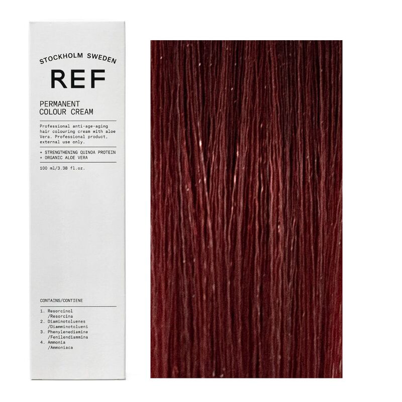 Ref Stockholm permanente Haarfarbe 6.66 Intense Red Dark Blonde 100 ml