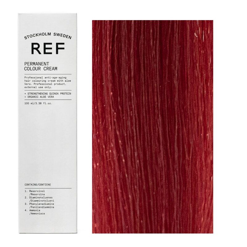 Ref Stockholm Ref Stockholm, Permanent Colour, Vegan, Permanente Haarfarbe, 8.66 Intense Red Light Blonde, 100 ml Regular