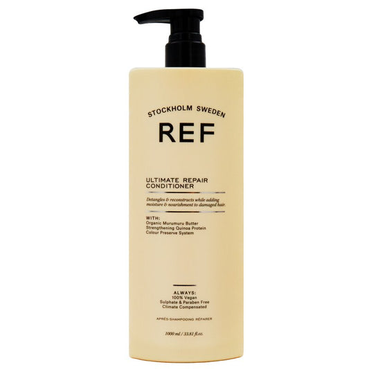 Ref Stockholm Ref Stockholm, Ultimate Repair, Sulfatfrei, Haarspülung, Für Feuchtigkeit/Entwirren und Glanz, 1000 ml Regular