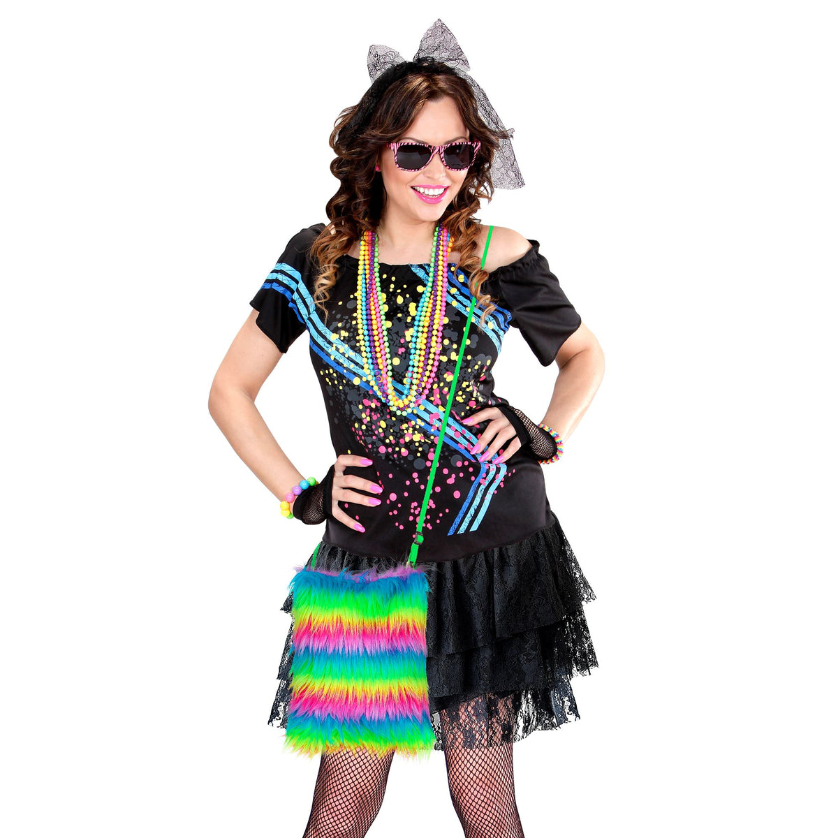 "REGENBOGEN PLÜSCH HANDTASCHE" – Ansicht 5