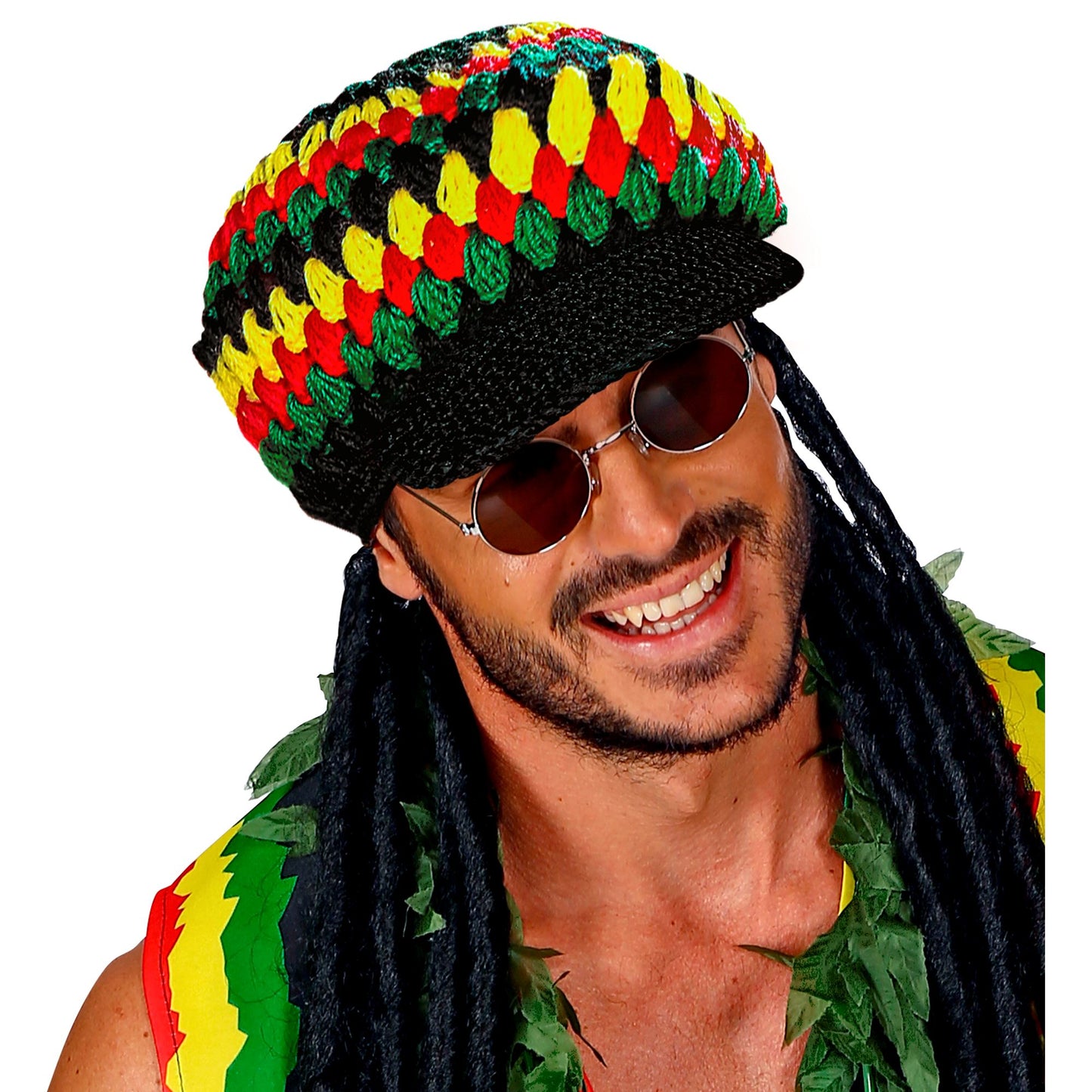 "REGGAE/RASTA HÄKELMÜTZE" – Ansicht 3