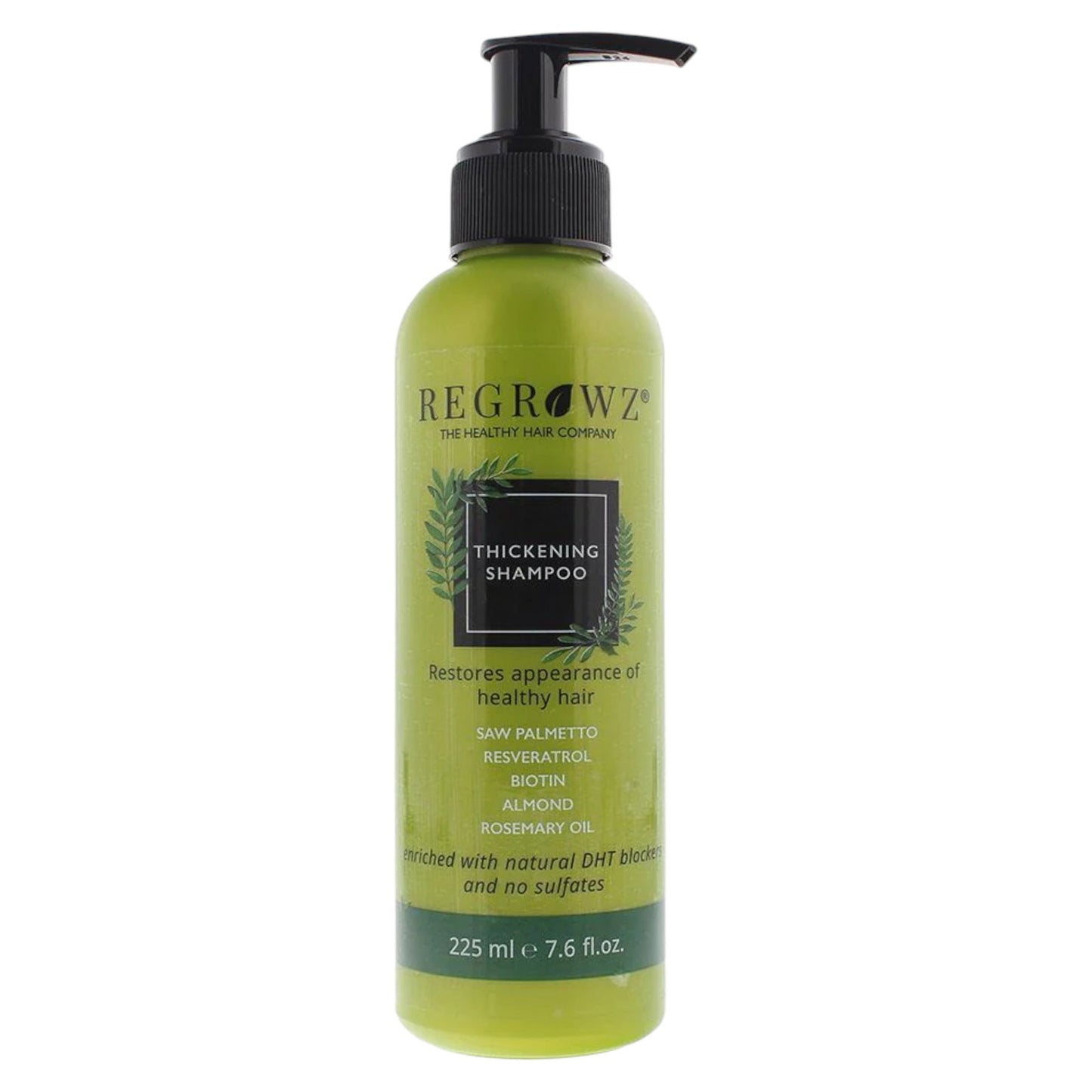 Regrowz, Thickening Shampoo, Haarshampoo, Verdickung, 225 ml