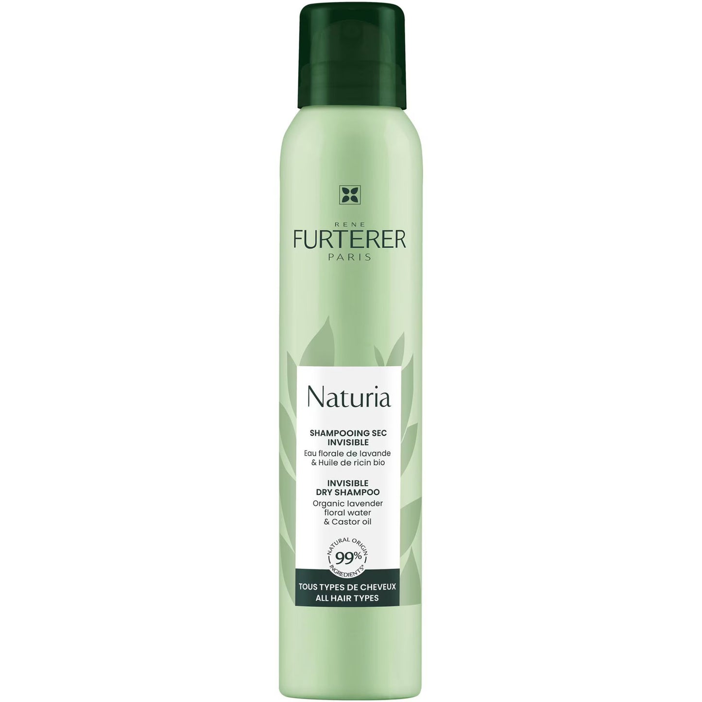 Rene Furterer Rene Furterer, Naturia Invisible, Trockenshampoo, Sanfte Reinigung, 200 ml Regular