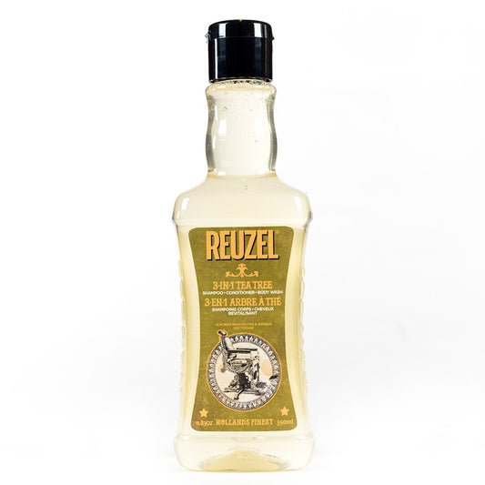 Reuzel Reuzel, Reuzel, Teebaumöl, Haarshampoo, Spülung & Duschgel 3-in-1, Feuchtigkeitsspendend, 350 ml Regular