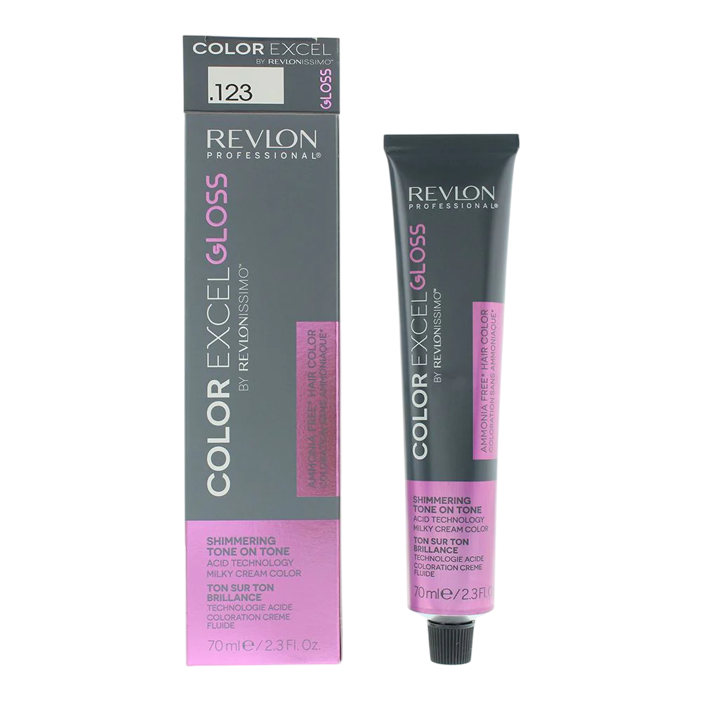 Revlon, Color Excel Gloss, Haarfarbenglanz, 123 Nude Satin, 70 ml