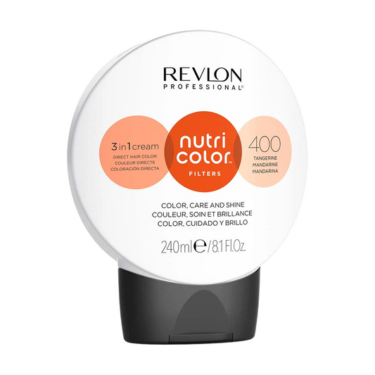 Revlon Revlon, Nutri Color Filters, Haarfarben-Creme-Toner, 400 Tangerine, 240 ml Regular
