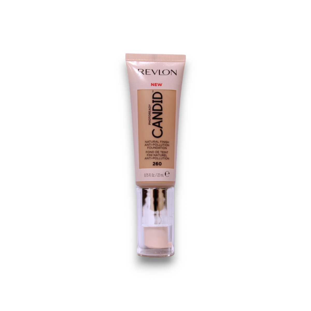 Revlon, PhotoReady Candid, Natürliches Finish, Cremige Foundation, 260, Tee, 22 ml