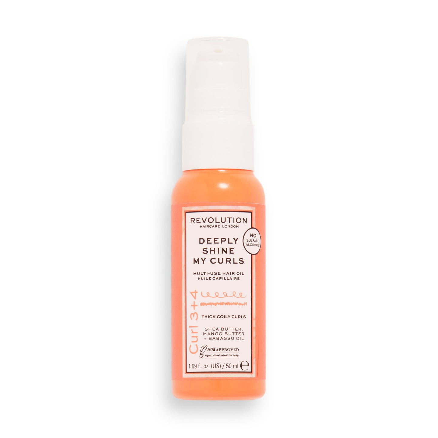 Revolution Haircare, My Curls 3+4, Haarölbehandlung, Definition & Glanz, 50 ml