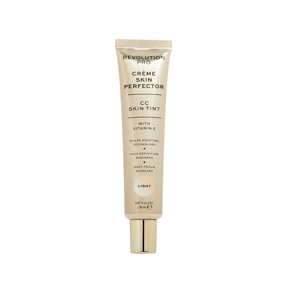 Revolution Pro, Perfecting Skin Tint, Vitamin E, Natürlicher Glanz, CC-Creme, Licht, 26 ml