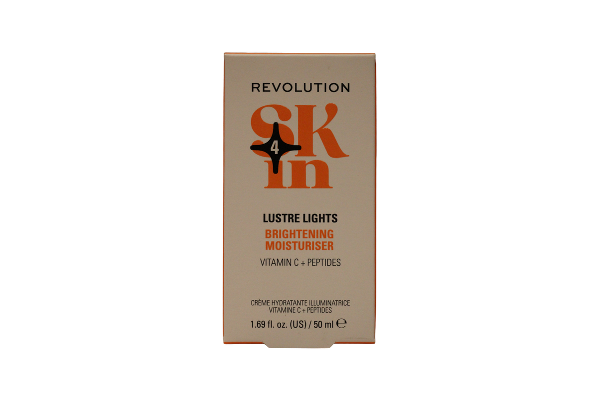 Revolution Skincare, Lustre Lights, Vitamin C & Peptides, Aufhellung, Gel-Creme, Für das Gesicht, 50 ml