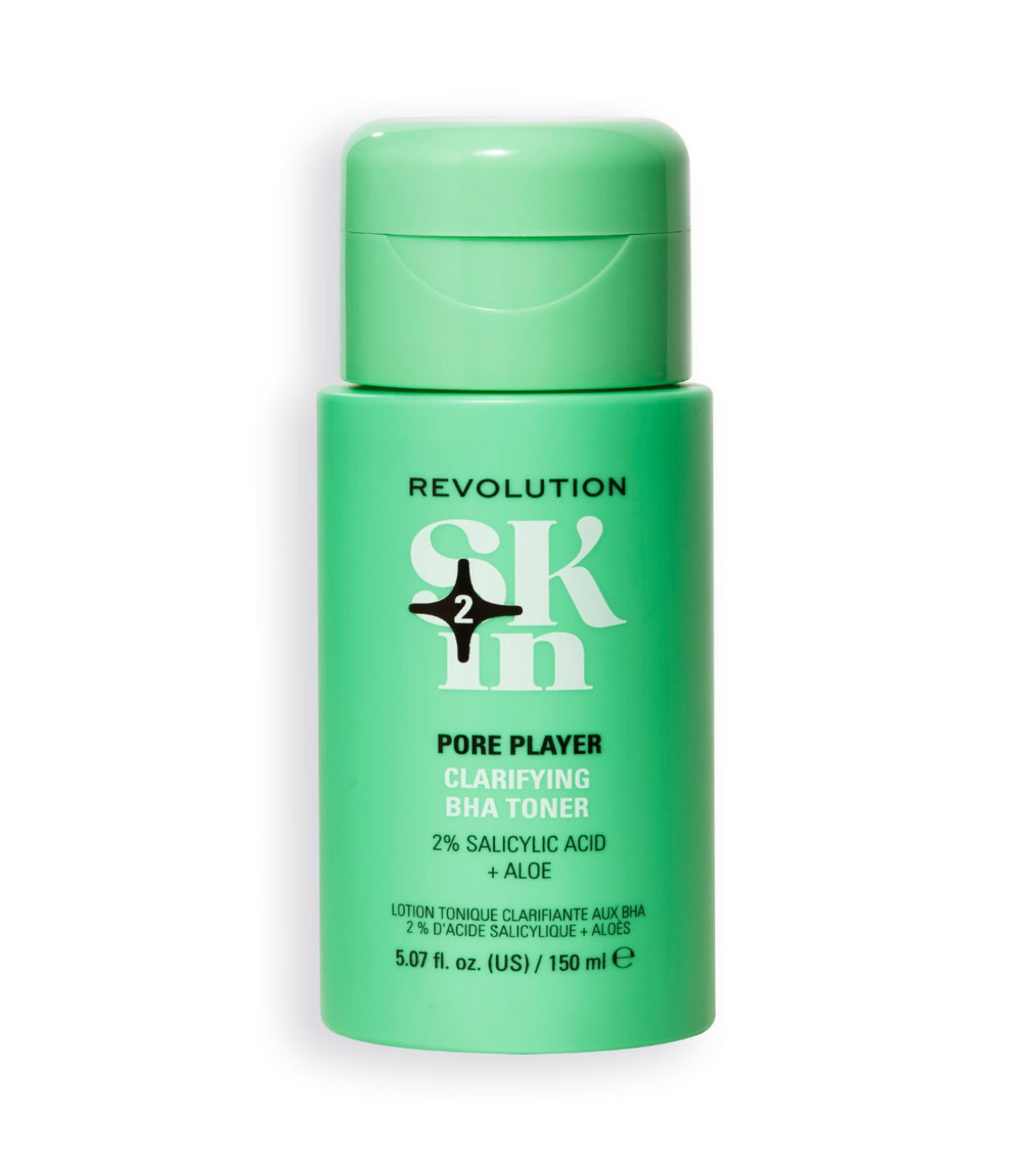 Revolution Skincare, Pore Player, 2% Salicylic Acid, Klärung, Gesichtswasser, Für das Gesicht, 150 ml