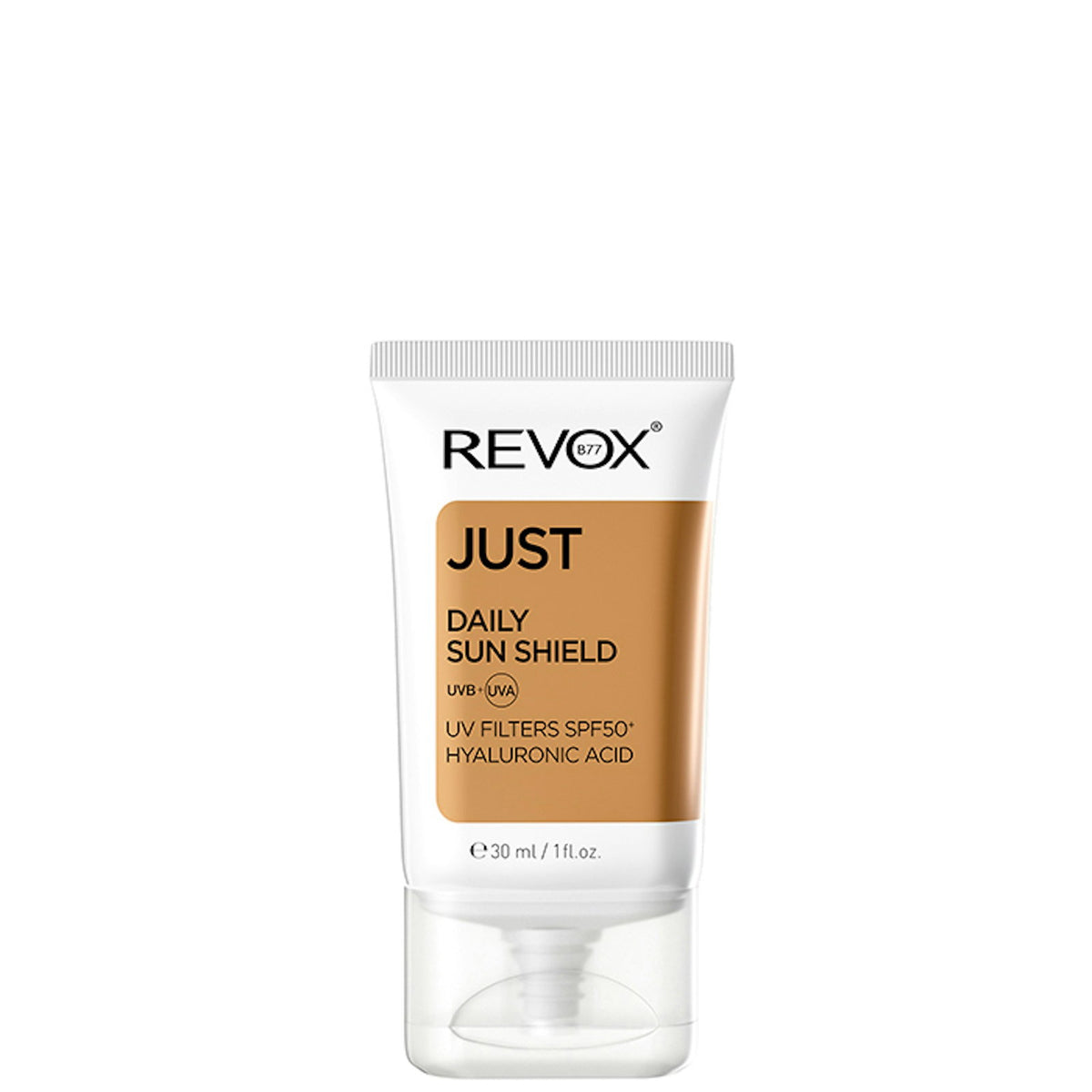 Revox B77, Just Daily Sun Shield, Dehydratation, Sonnencreme, Für das Gesicht, 50+, 30 ml *Tester