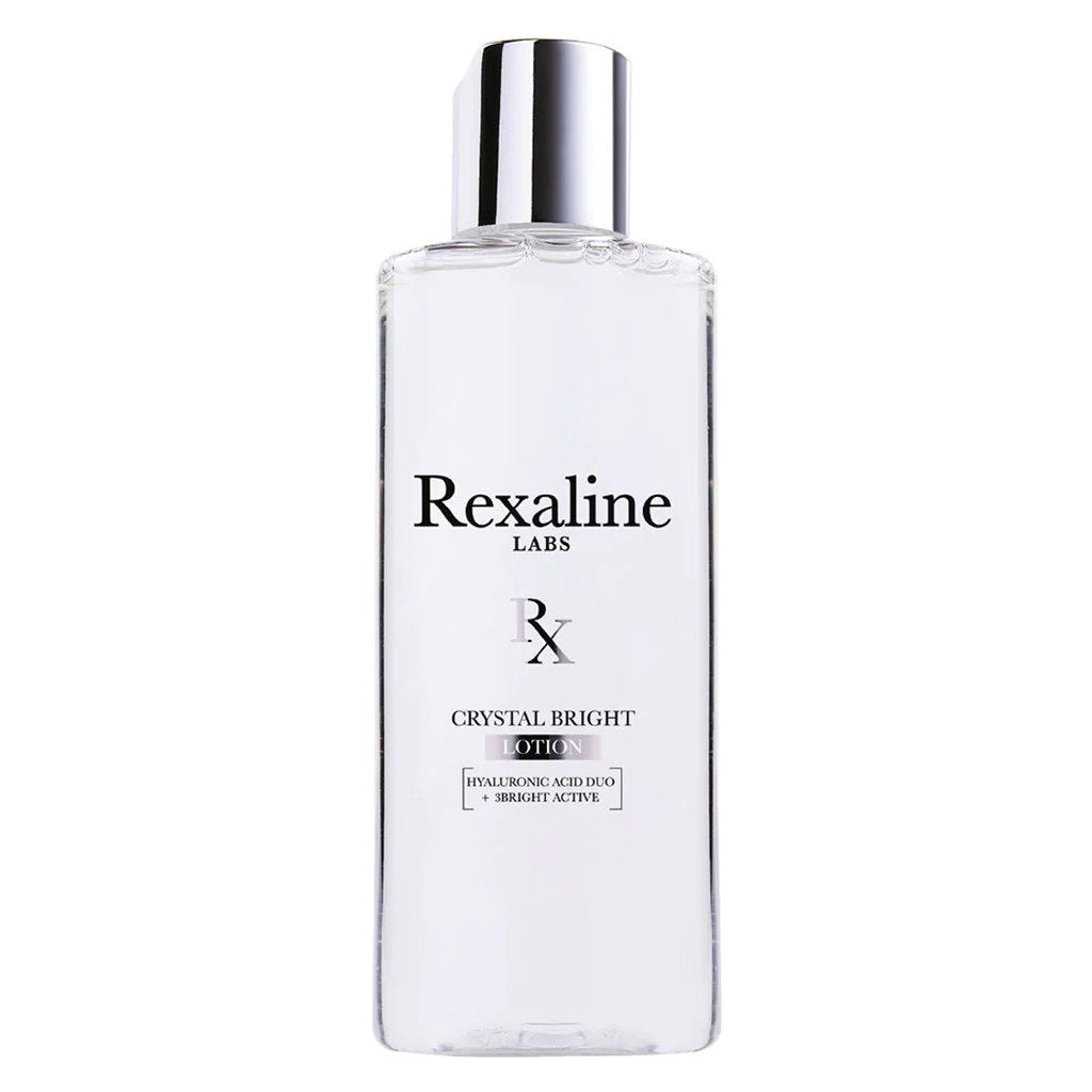 Rexaline Rexaline, Crystal Bright, Hyaluronsäure + 3 helle Wirkstoffe, Erleuchtend, Peeling-Lotion, 150 ml Regular