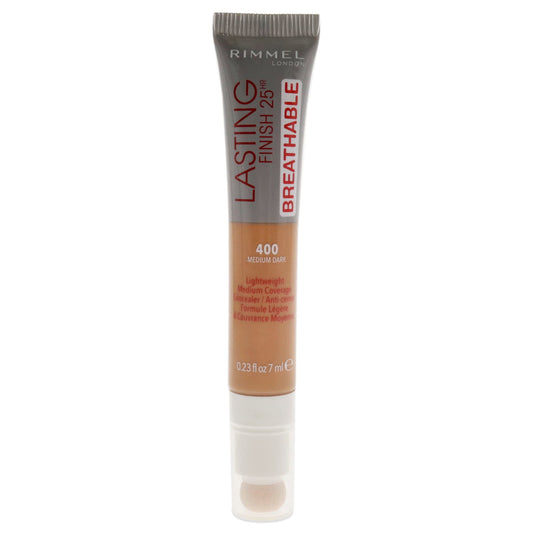 Rimmel London Rimmel London, Lasting Finish, Natürliche mittlere Deckkraft, Creme Concealer, 400, Mittel Dunkel, 7 ml Regular