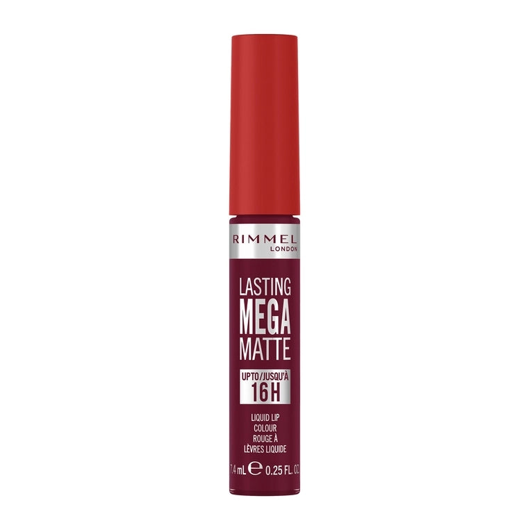 Rimmel London Lasting Mega Matte Liquid Lip Colour 810 Plum This Show, 7,4 ml