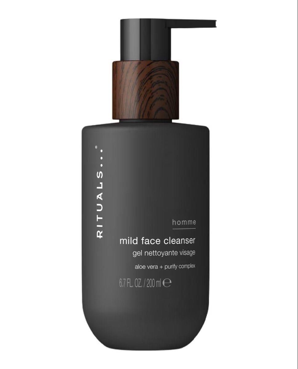 Rituals Homme Cleansing Gel mit Aloe Vera für das Gesicht, 200 ml