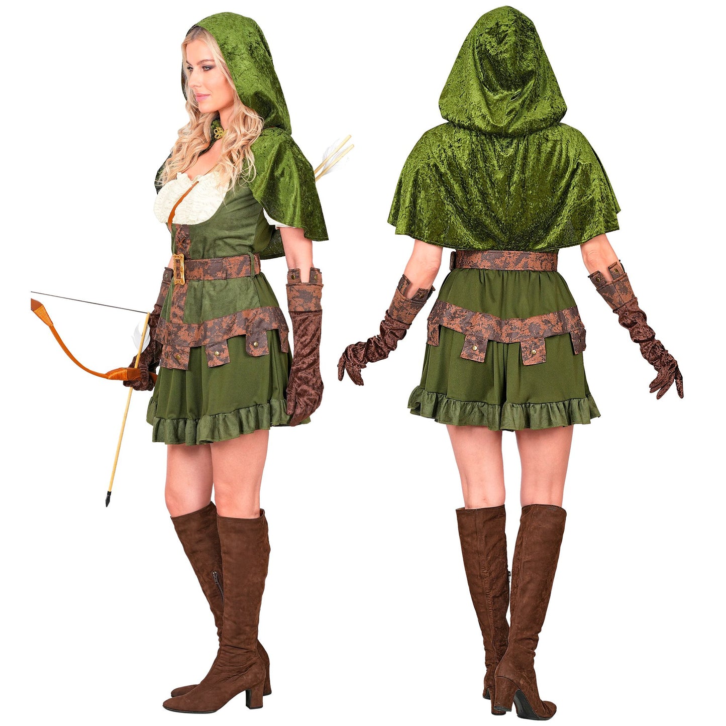"ROBIN OF SHERWOOD" (Kleid, Gürtel, Umhang, Handschuhe) – Ansicht 8