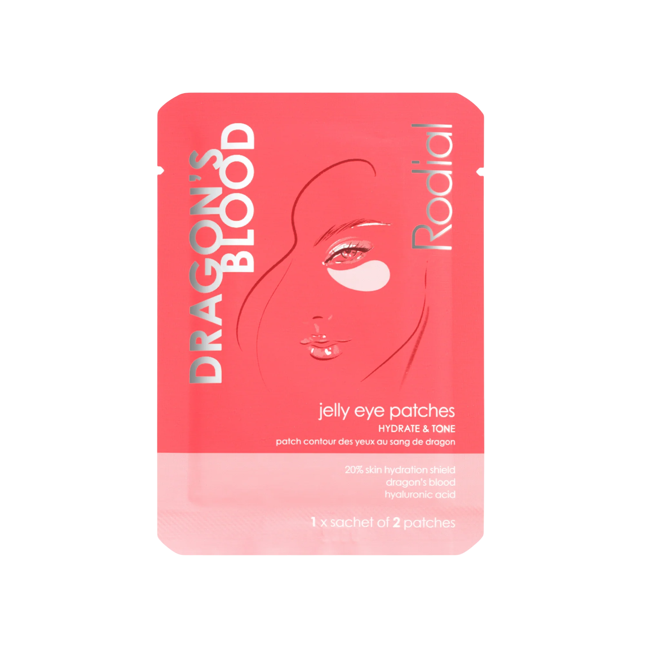 Rodial Rodial, Dragon's Blood, Hydratisierend, Augenklappe, 3 g Regular