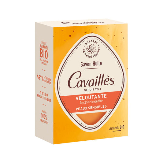Roge Cavailles Roge Cavailles, Pro-Regenerating, Mandel, Weichmachen, Seifenstück, 100 g Regular