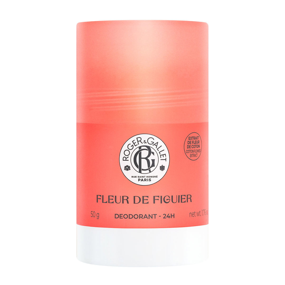 Roger & Gallet Roger & Gallet, Fleur De Figuier, 24h Schutz, Deodorant-Stick, Für Frauen, 50 g Regular