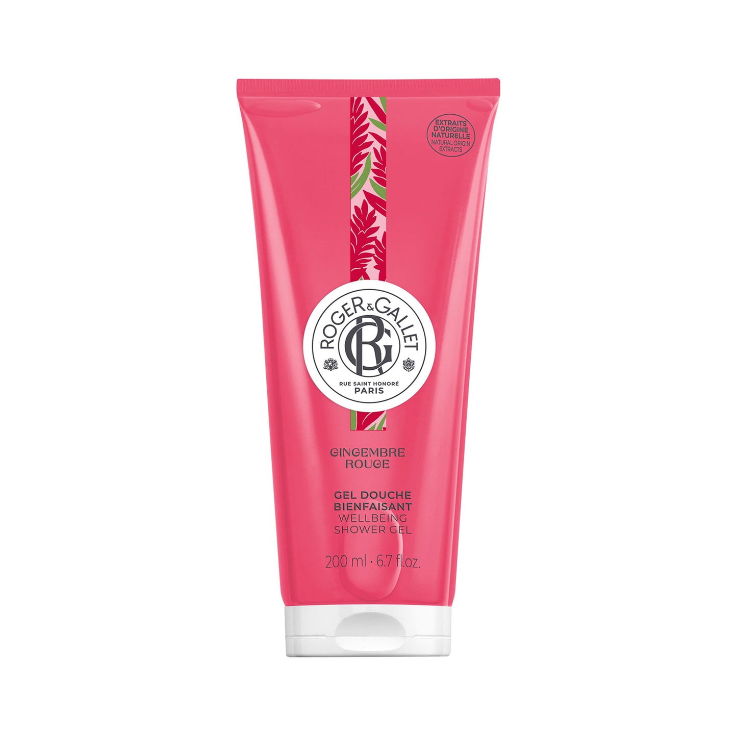 Roger & Gallet Roger & Gallet, Gingembre Rouge, Duschgel, Für alle Hauttypen, 200 ml Regular
