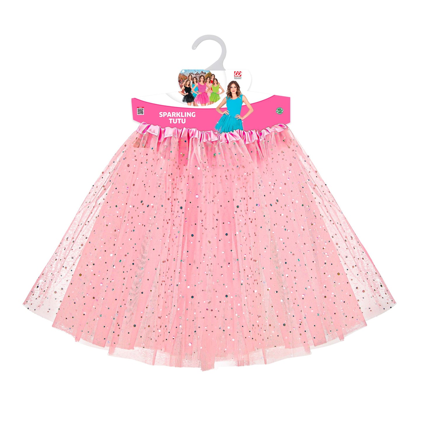 "ROSA GLITZERNDER TUTU" 40 cm – Ansicht 3