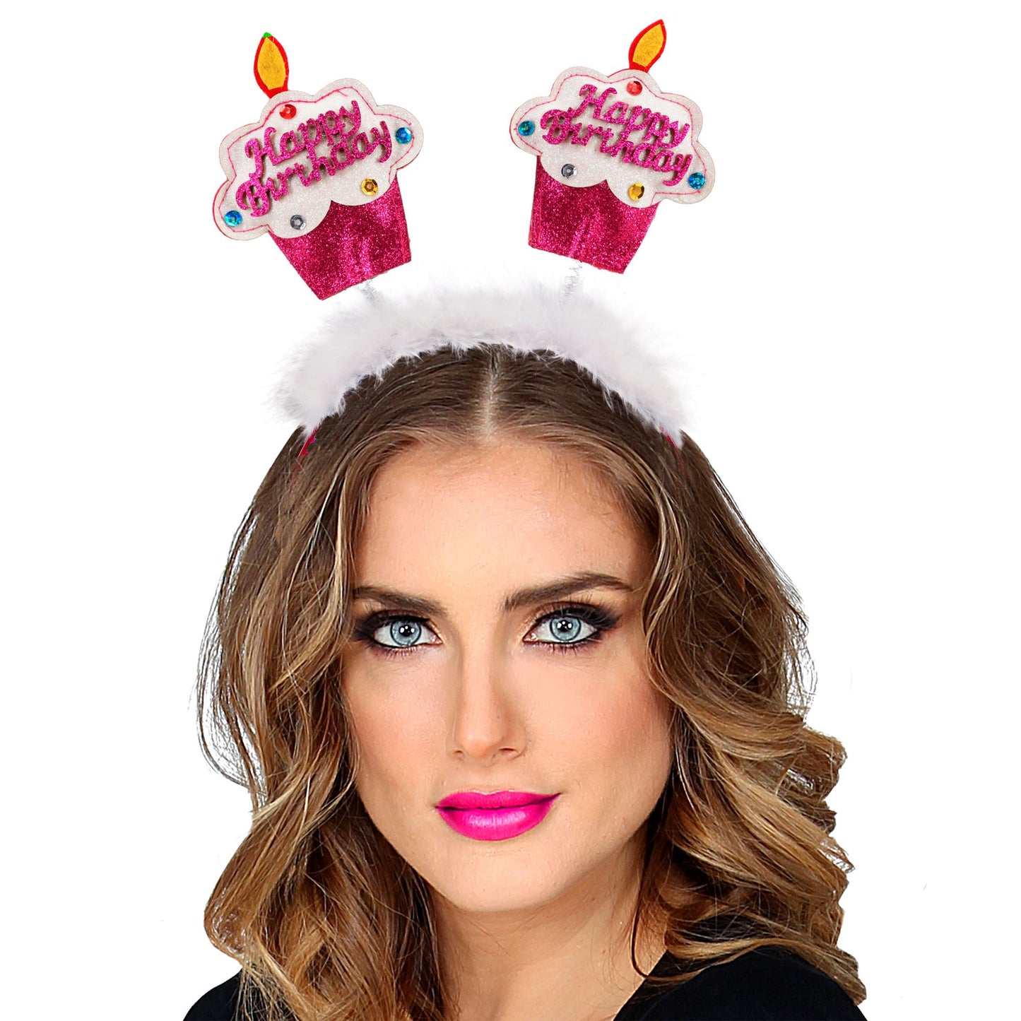 "ROSA HAPPY BIRTHDAY KUCHEN HAARREIF UND MARABU" – Ansicht 4