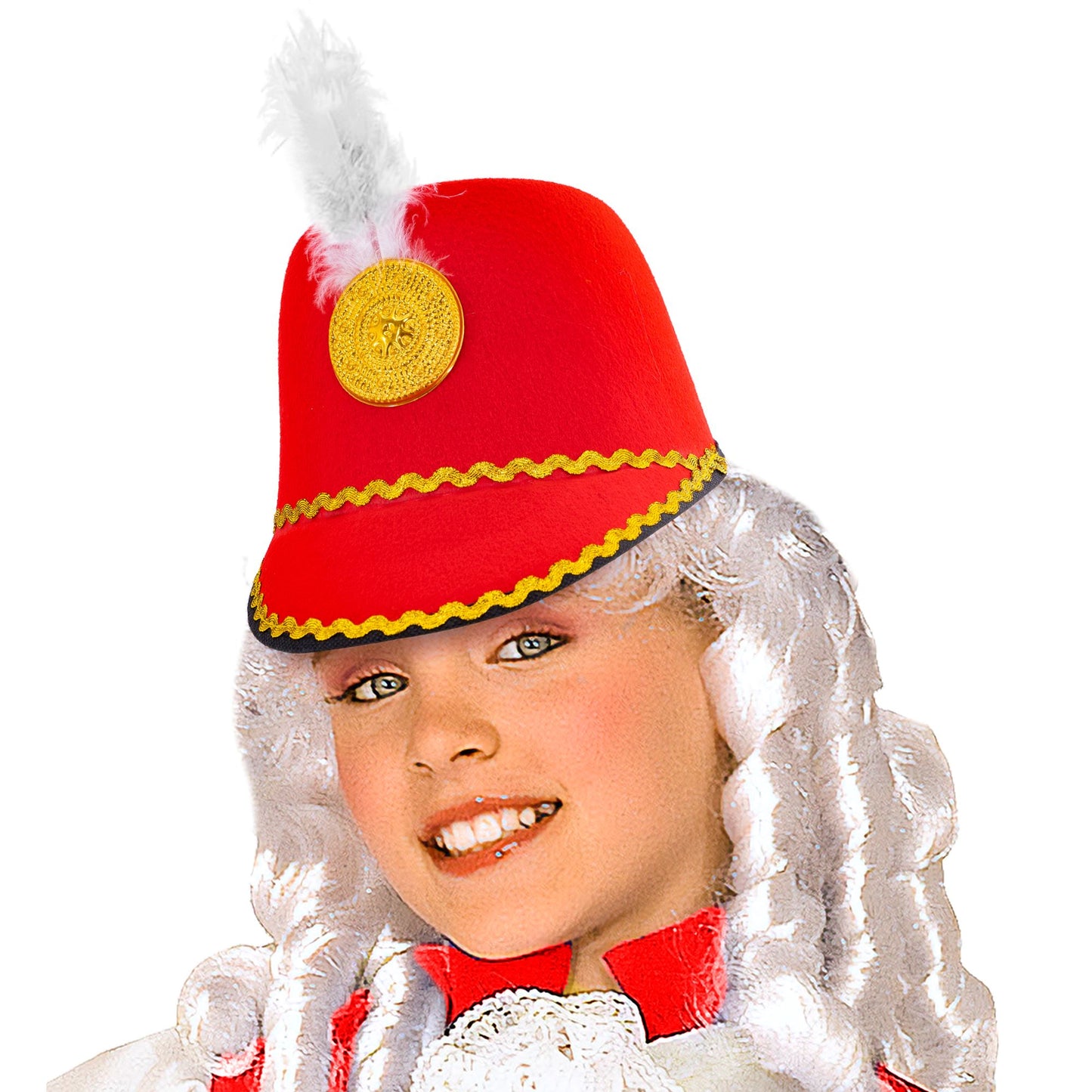 "ROTER MAJORETTE HUT" aus Filz – Ansicht 3
