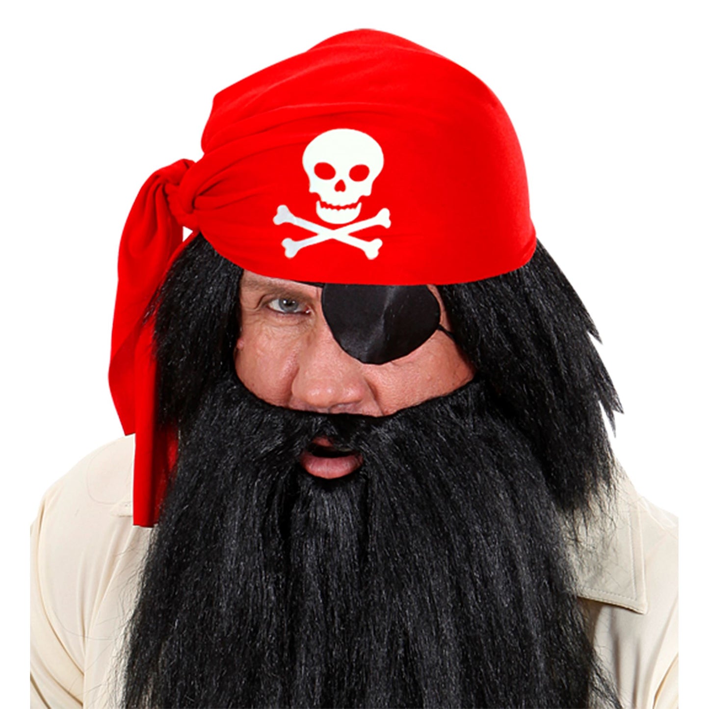"ROTER STOFF PIRATENHUT" – Ansicht 4