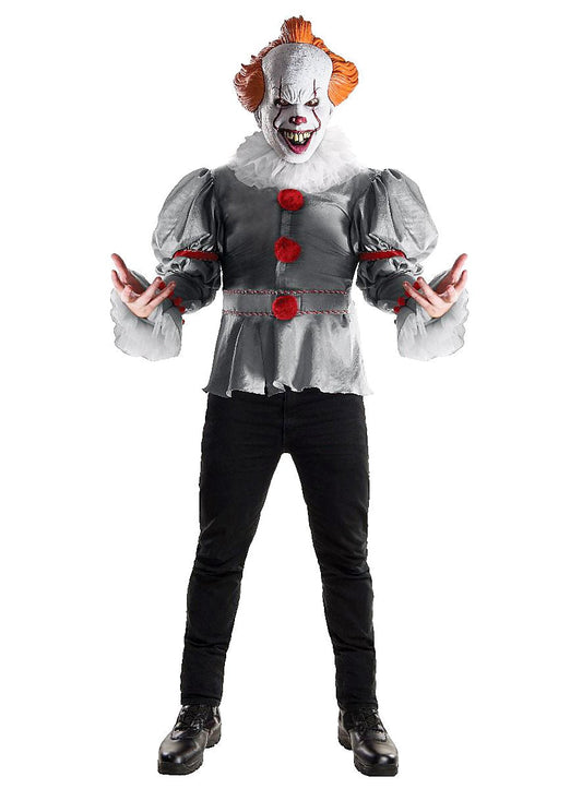 Rubies Pennywise IT Deluxe Herren Kostüm 2017 mit Maske - Fasnacht24.ch